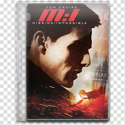 Movie Icon Mega , Mission Impossible, Mission Impossible DVD case illustration transparent background PNG clipart