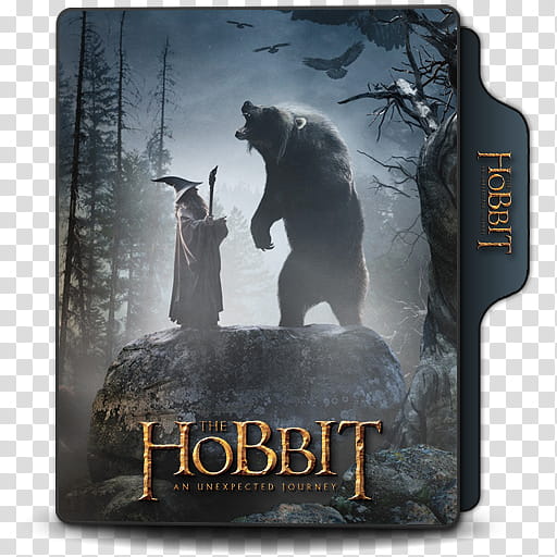 TH An Unexpected Journey  Folder Icons, The Hobbit, An Unexpected Journey v transparent background PNG clipart