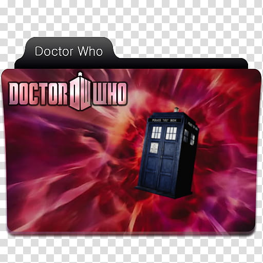Doctor Who Folder Icons , Doctor Who (Intro) transparent background PNG clipart