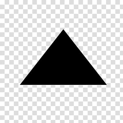 triangle, black triangle illustration transparent background PNG clipart