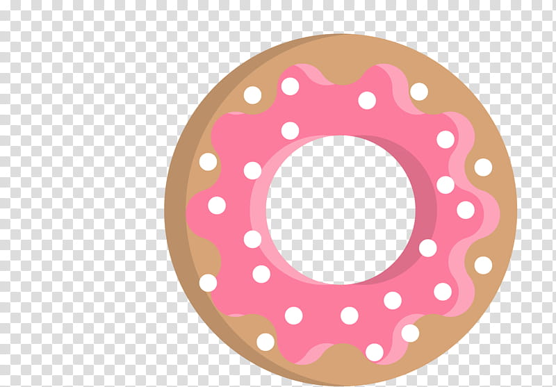 Pink Circle, Donuts, Food, Drawing, Bread, Cartoon, Biscuit, Baking transparent background PNG clipart