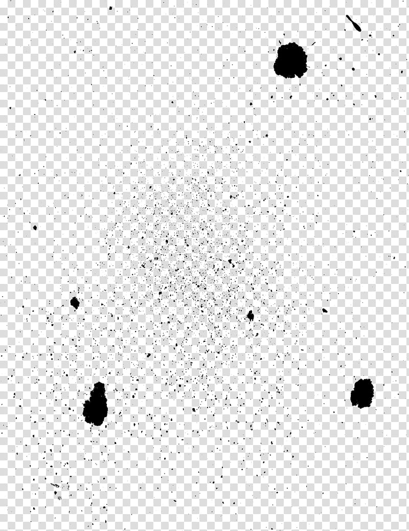 MZA Blood Splatter Brush Set , black splash art transparent background PNG clipart