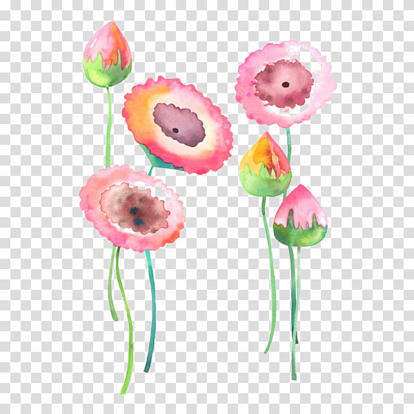 Watercolor Pink Flowers, Watercolor Flowers, Watercolor Painting, Watercolour Flowers, Floral Design, Cut Flowers, Petal, Balloon transparent background PNG clipart