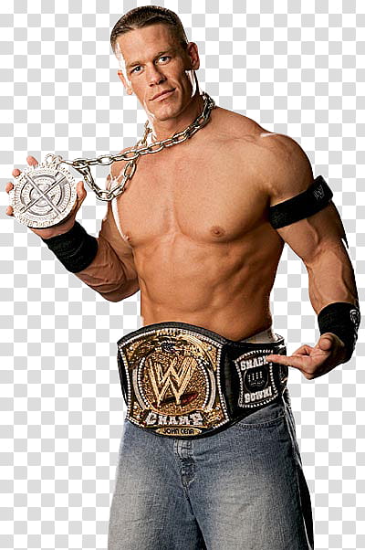John Cena WWE Champion transparent background PNG clipart