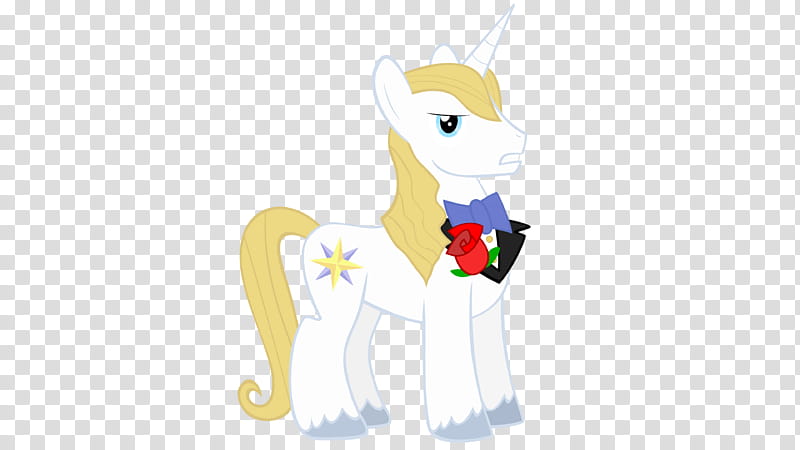 Prince Blue Blood Side Animation Rig, white and brown My Little Pony character illustration transparent background PNG clipart