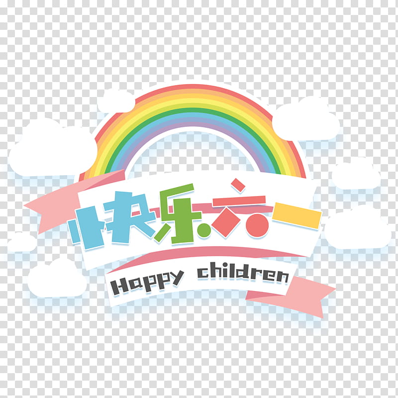 Childrens Day Drawing, Amusement Park, Cartoon, Anniversary, Text, Logo, Rainbow, Line transparent background PNG clipart