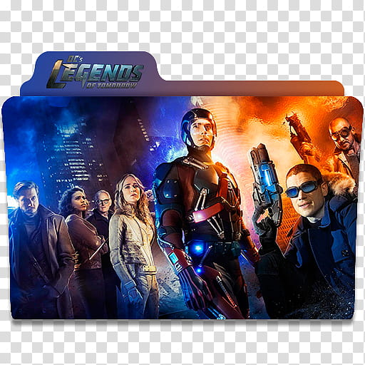 dc legends of tomorrow iconfolder transparent background PNG clipart