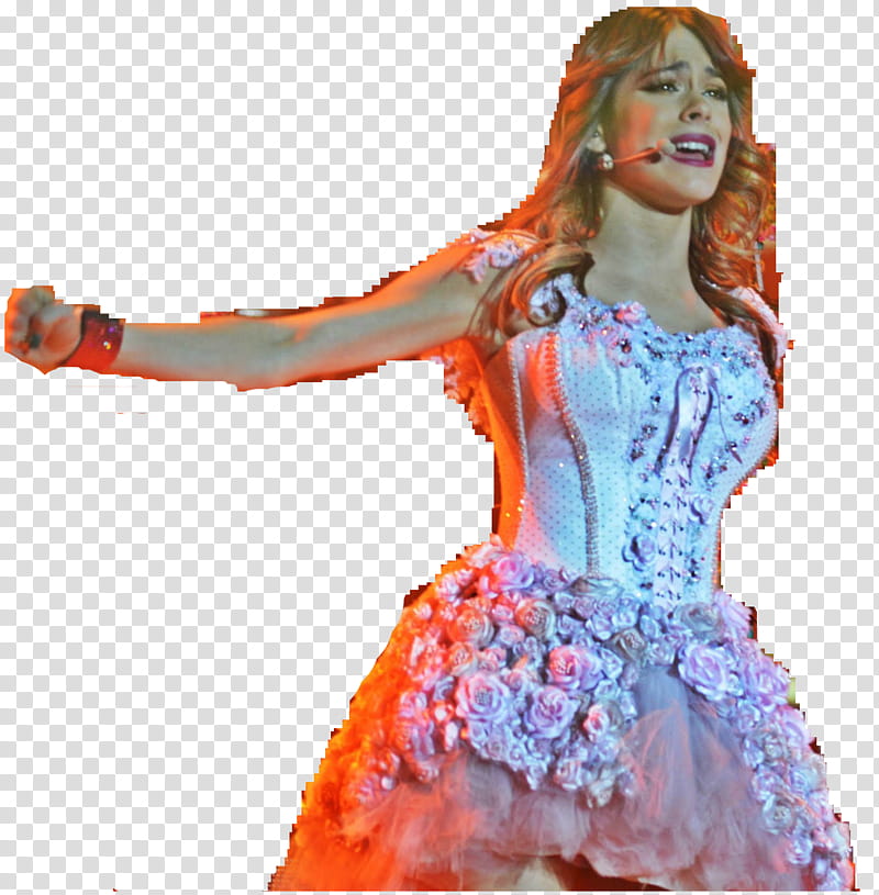 Tini Stoessel Violetta En Vivo transparent background PNG clipart