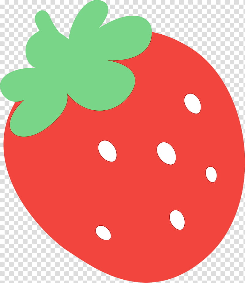 Polka dot, Strawberry, Cartoon Strawberry, Strawberry , Watercolor, Paint, Wet Ink, Fruit transparent background PNG clipart