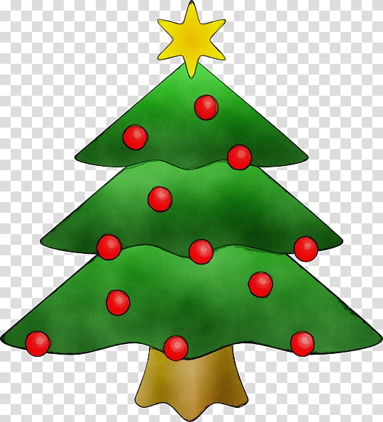 Watercolor Christmas Tree, Paint, Wet Ink, Christmas , Logo, Fir, Tree Farm, Evergreen transparent background PNG clipart