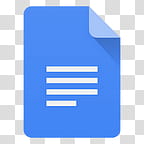 Android Lollipop Icons, Docs, Google Docs icon transparent background PNG clipart