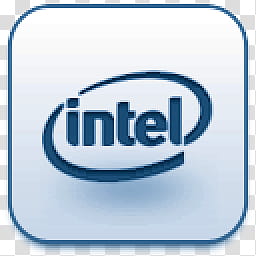 Albook extended blue , blue Intel logo transparent background PNG clipart