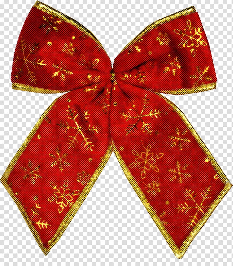 Bow tie, Red, Orange, Yellow, Textile, Silk, Visual Arts, Ribbon transparent background PNG clipart