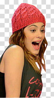 Violetta, woman wearing red bonnet transparent background PNG clipart