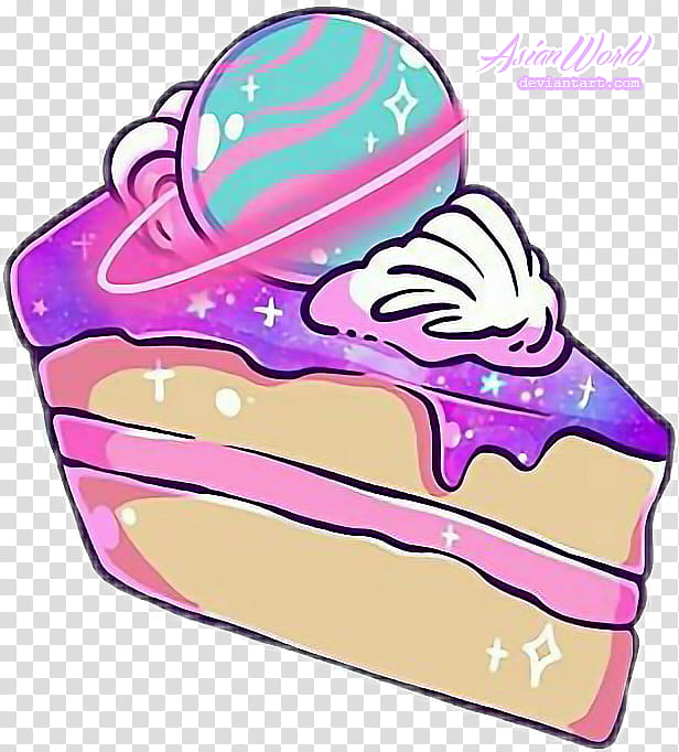, purple cream covered cake slice illustration transparent background PNG clipart