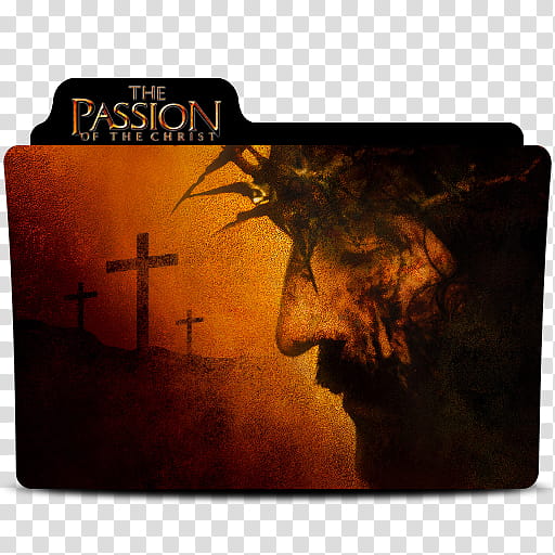 Christian Movie Folder Icon , the passion of the christ transparent background PNG clipart