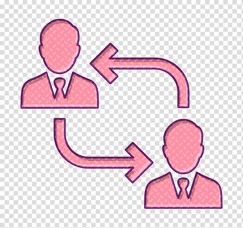 Scheme icon business icon Business Seo Elements icon, Pink, Finger, Thumb, Gesture, Diagram transparent background PNG clipart