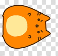 Recursos para un video tutorial, orange Pusheen cat illustration transparent background PNG clipart