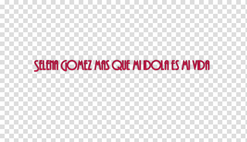 Texto Selena Gomez mas que mi idola es mi vida transparent background PNG clipart