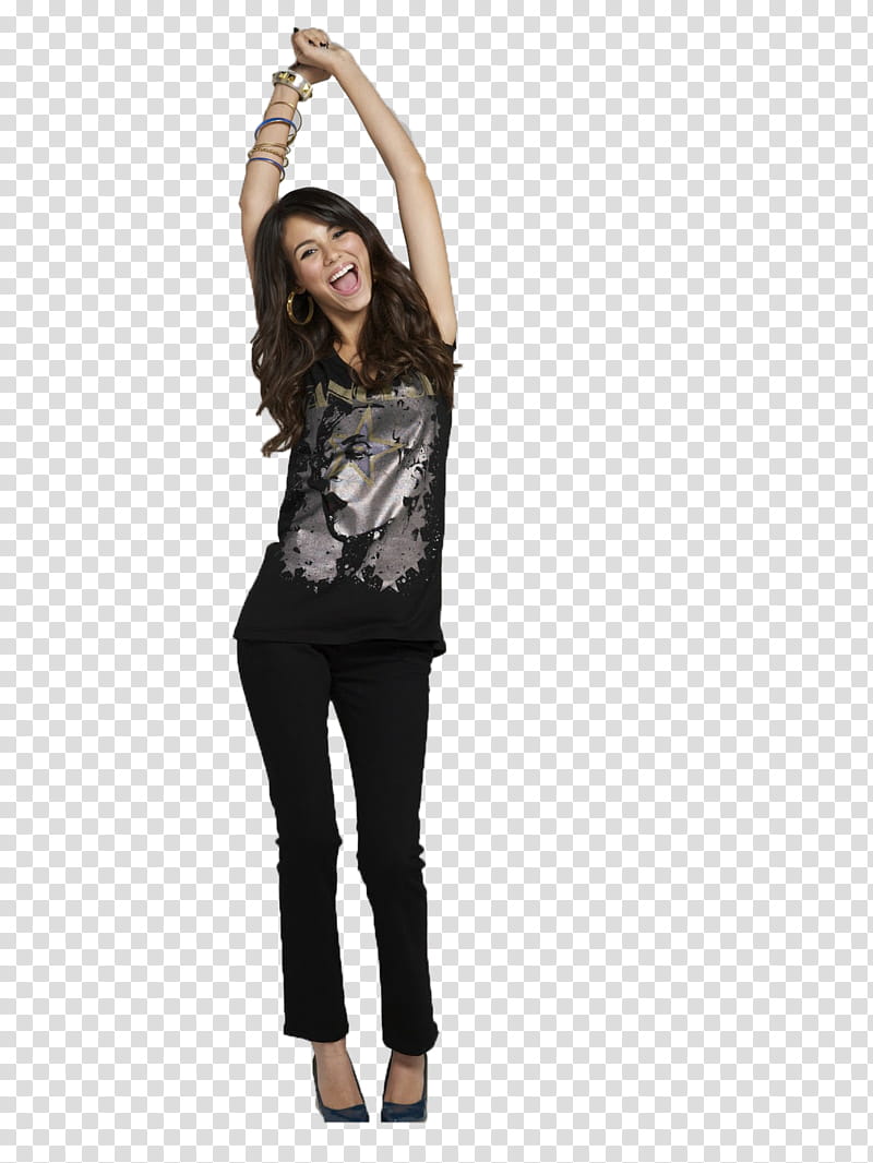 Victoria Justice , stretching woman transparent background PNG clipart