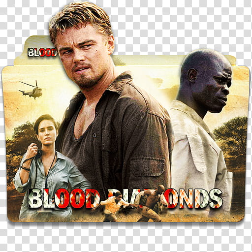 Leonardo DiCaprio Movie Collection Folder Ico , Blood Diamonds transparent background PNG clipart