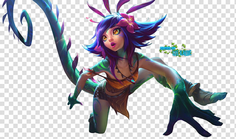 Neeko League of Legends Render transparent background PNG clipart