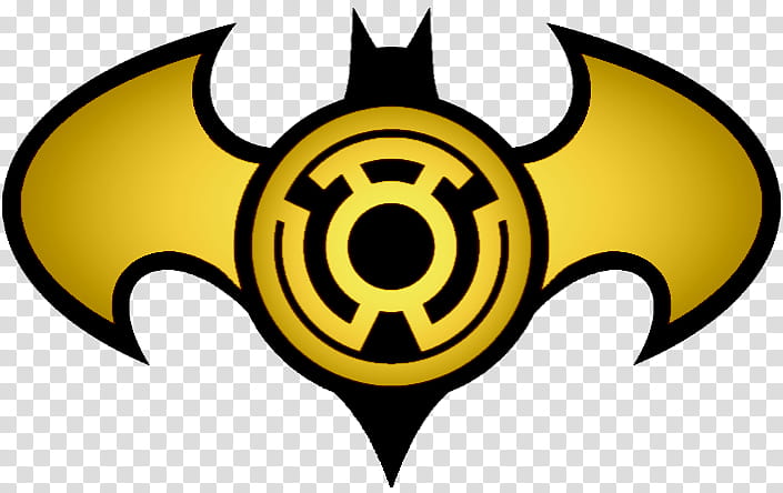 Batman Sinestro Lantern Logo transparent background PNG clipart