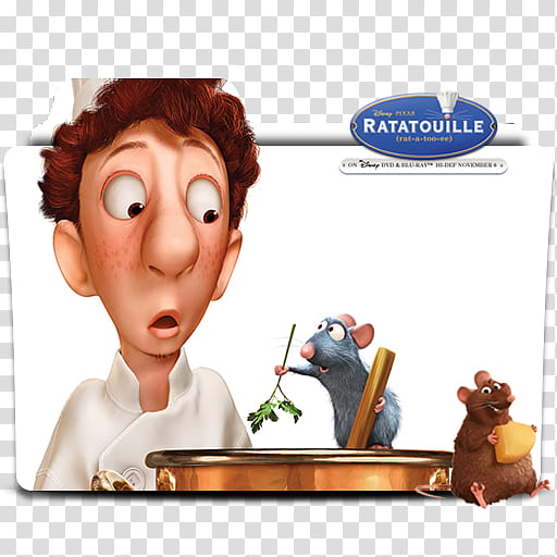 Ratatouille  Folder Icon, DAY..U () transparent background PNG clipart