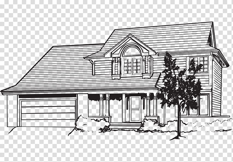Real Estate, Drawing, Home, House, Property, Black And White
, Elevation, Structure transparent background PNG clipart