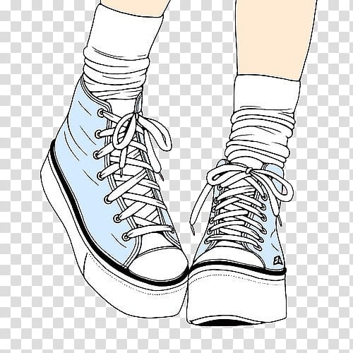 overlays, pair of white sneakers transparent background PNG clipart