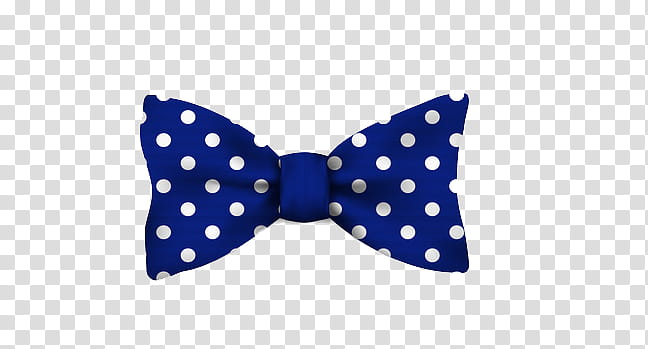 Bows , blue and white polka-dot bow transparent background PNG clipart
