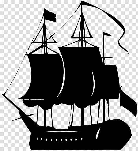 Pirate Ship, Piracy, Sticker, Transport, Drawing, Watercraft, Silhouette, Cargo Ship transparent background PNG clipart