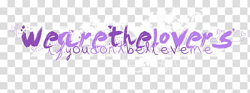 Textos Recopilados, purple wearethelovers text transparent background PNG clipart