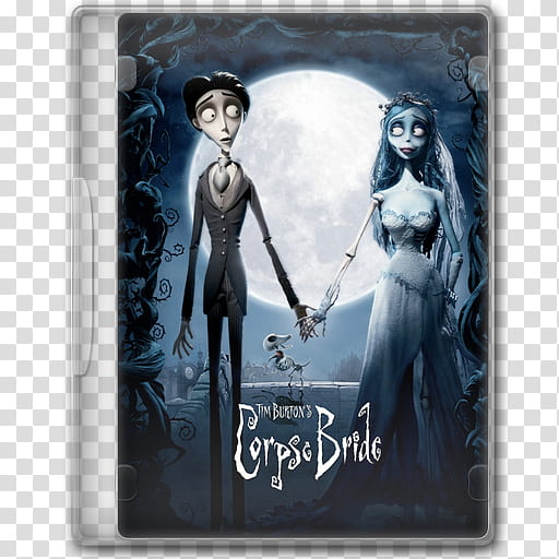 Tim Burton Movie Icon Set , CorpseBride transparent background PNG clipart