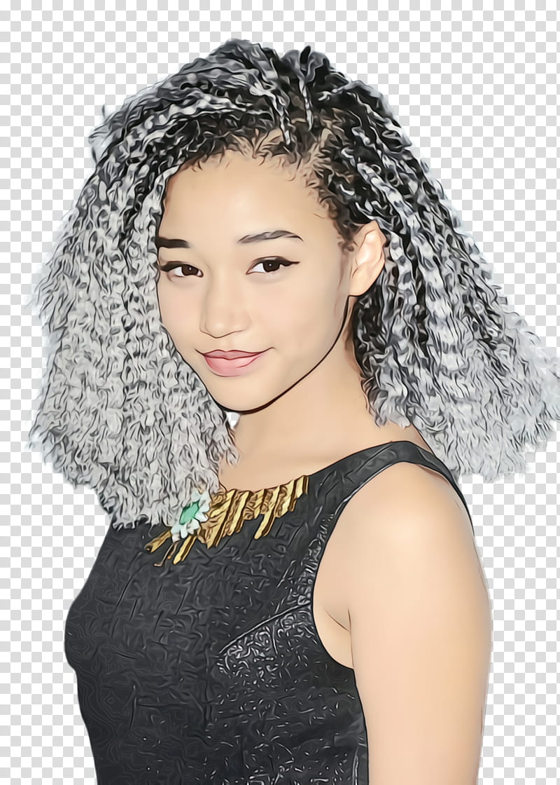 Hair, Amandla Stenberg, Box Braids, Hairstyle, Short Hair, Crochet Braids, Artificial Hair Integrations, Bob Cut transparent background PNG clipart