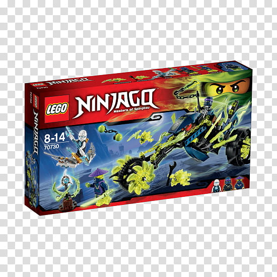 Ninja, Lego 70730 Ninjago Chain Cycle Ambush, Lego 70641 Ninjago Ninja Nightcrawler, Lego Minifigure, Toy, Lego Group, Lego 70737 Ninjago Titan Mech Battle, Lego 70731 Ninjago Jay Walker One transparent background PNG clipart