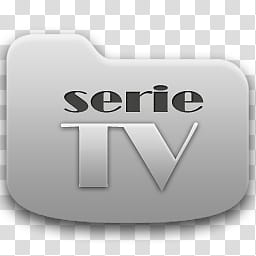 Grey folder mix , Serie TV folder icon transparent background PNG clipart