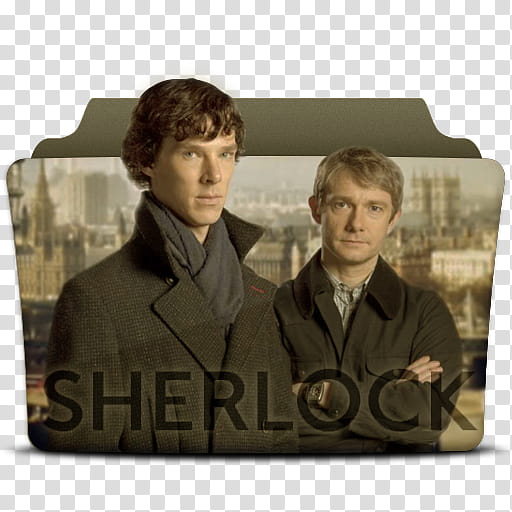 TV Series Folder Icons COMPLETE COLLECTION, sherlock transparent background PNG clipart