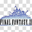FFXI icon set, FFXI logo, Final Fantasy XI poster transparent background PNG clipart