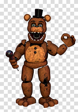 Withered Freddy - Five Nights At Freddy's Withered Freddy Transparent PNG -  768x768 - Free Download on NicePNG