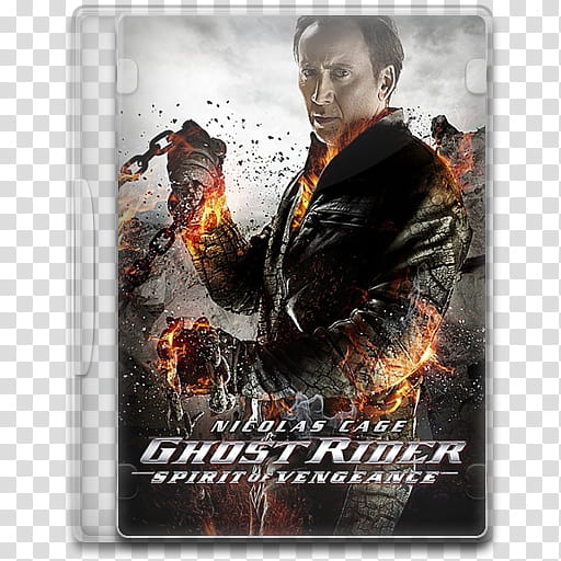 Movie Icon Mega , Ghost Rider, Spirit of Vengeance transparent background PNG clipart