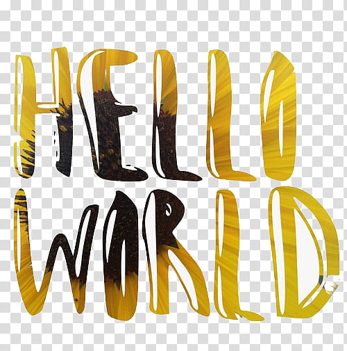 Ovelays o Tipo, hello world text transparent background PNG clipart