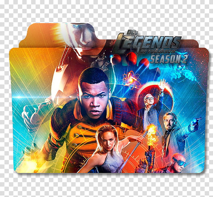 Dc Legends Of Tomorrow Serie Folders, DC's Legends of Tomorrow Season  folder icon transparent background PNG clipart