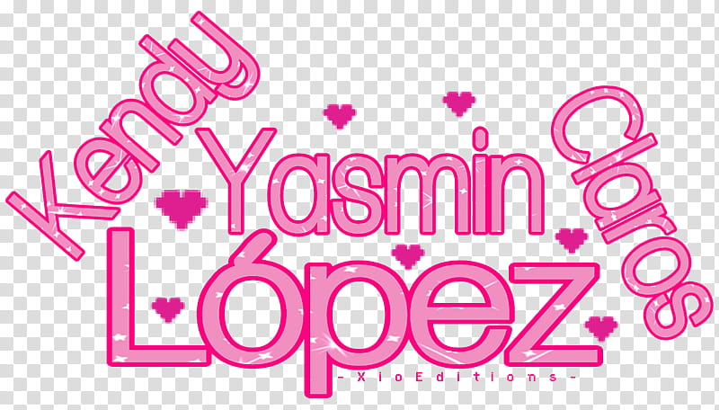 Kendy Yasmin Texto  transparent background PNG clipart