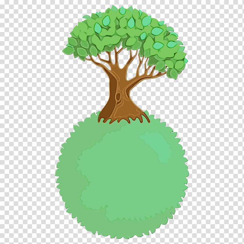 Arbor day, Watercolor, Paint, Wet Ink, Green, Tree, Leaf, Plant transparent background PNG clipart