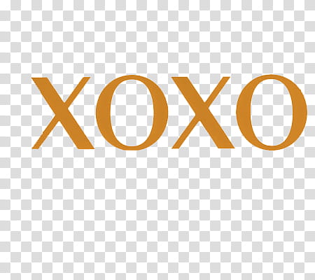 somescans, XOXO logo transparent background PNG clipart