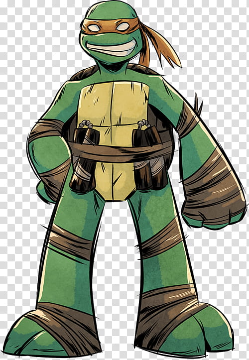 TMNT Mikey transparent background PNG clipart