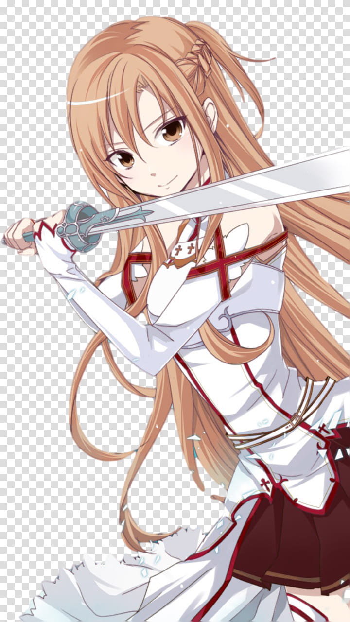 Sword Art Online Asuna transparent background PNG clipart