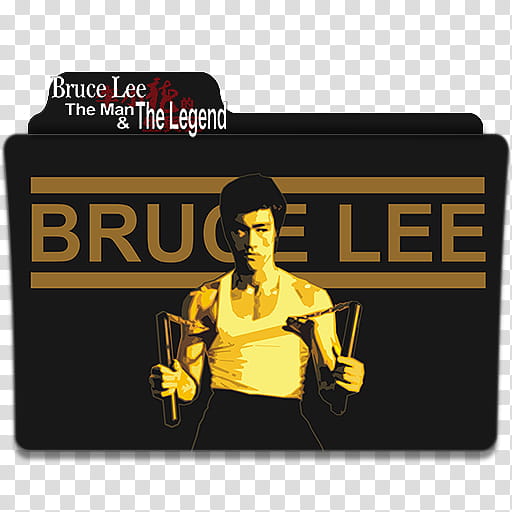 Bruce Lee Movies Collection   Folder Ico, Bruce Lee V transparent background PNG clipart
