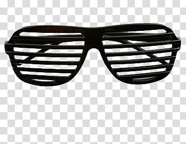 part, black shutter sunglasses transparent background PNG clipart